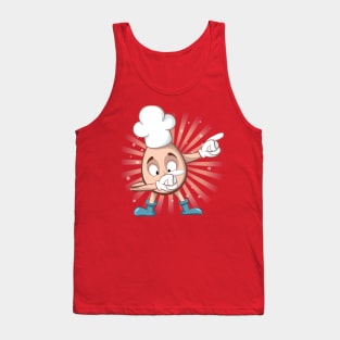 Dabbing Hip-Hop Chef EGG Easter Shirt Dance Gift for Kids Tank Top